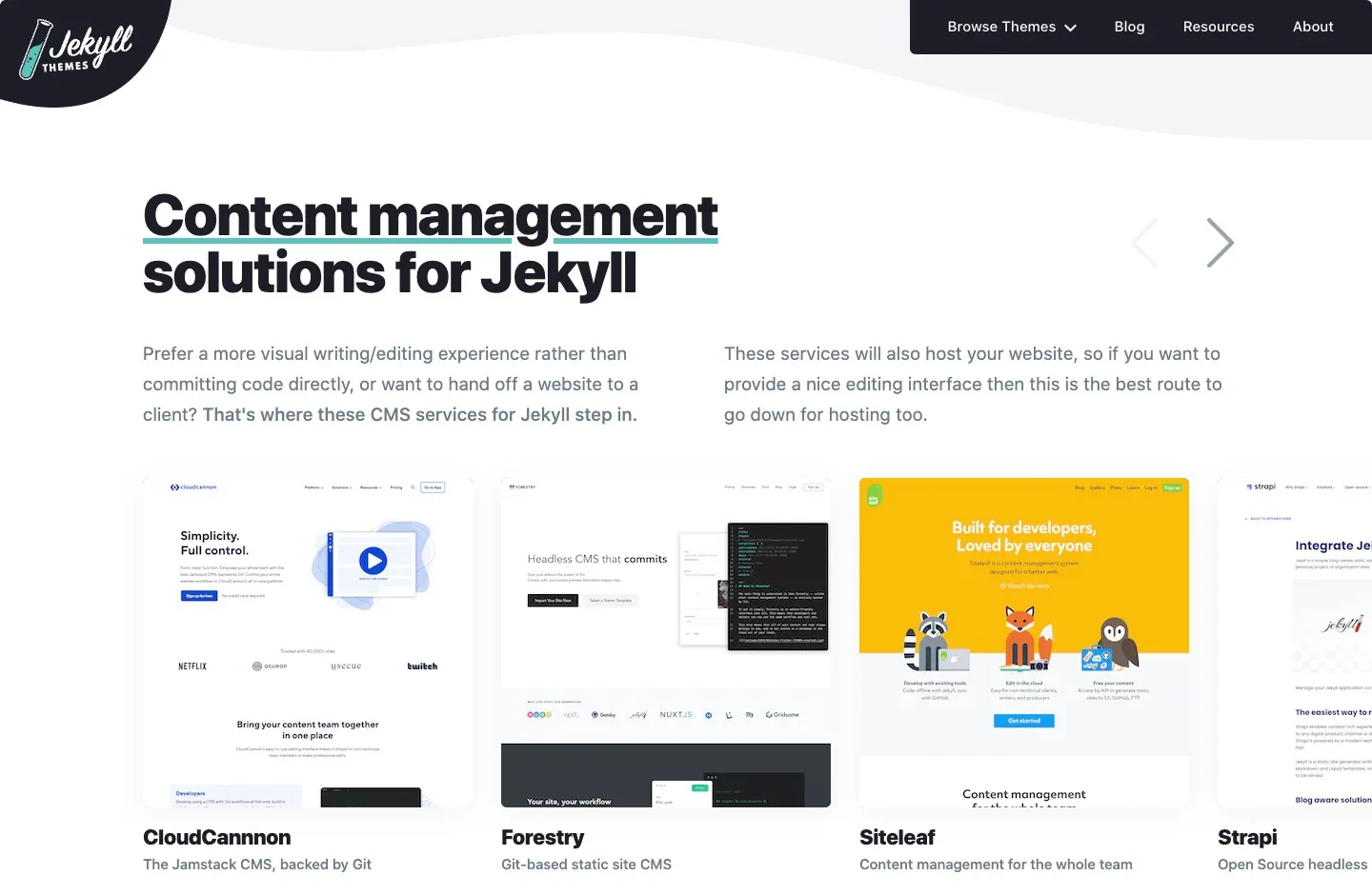 Jekyll Themes